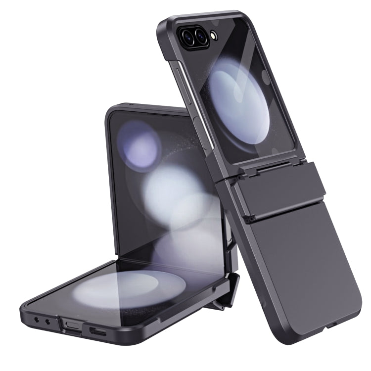 Diamond Case-film Integral Hinge Shockproof Phone Case, For Galaxy Z Flip8 5G, For Galaxy Z Flip7 FE / Flip6, For Galaxy Z Flip7 5G, For Galaxy Z Flip5 5G, For Galaxy Z Flip4, For Galaxy Z Flip3