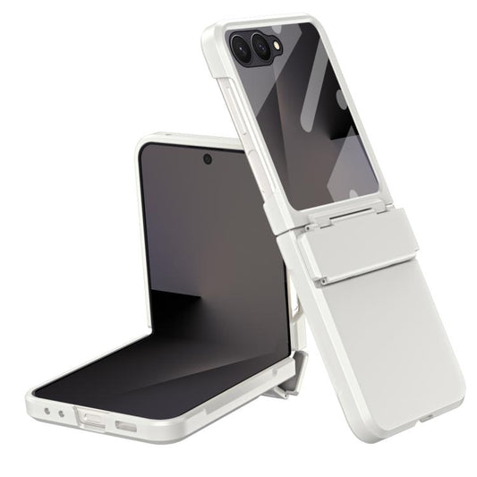 Diamond Case-film Integral Hinge Shockproof Phone Case, For Galaxy Z Flip8 5G, For Galaxy Z Flip7 FE / Flip6, For Galaxy Z Flip7 5G, For Galaxy Z Flip5 5G, For Galaxy Z Flip4, For Galaxy Z Flip3
