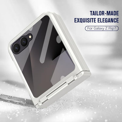 Diamond Case-film Integral Hinge Shockproof Phone Case, For Galaxy Z Flip8 5G, For Galaxy Z Flip7 FE / Flip6, For Galaxy Z Flip7 5G, For Galaxy Z Flip5 5G, For Galaxy Z Flip4, For Galaxy Z Flip3