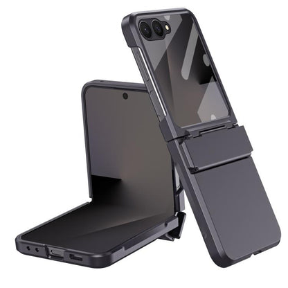 Diamond Case-film Integral Hinge Shockproof Phone Case, For Galaxy Z Flip8 5G, For Galaxy Z Flip7 FE / Flip6, For Galaxy Z Flip7 5G, For Galaxy Z Flip5 5G, For Galaxy Z Flip4, For Galaxy Z Flip3