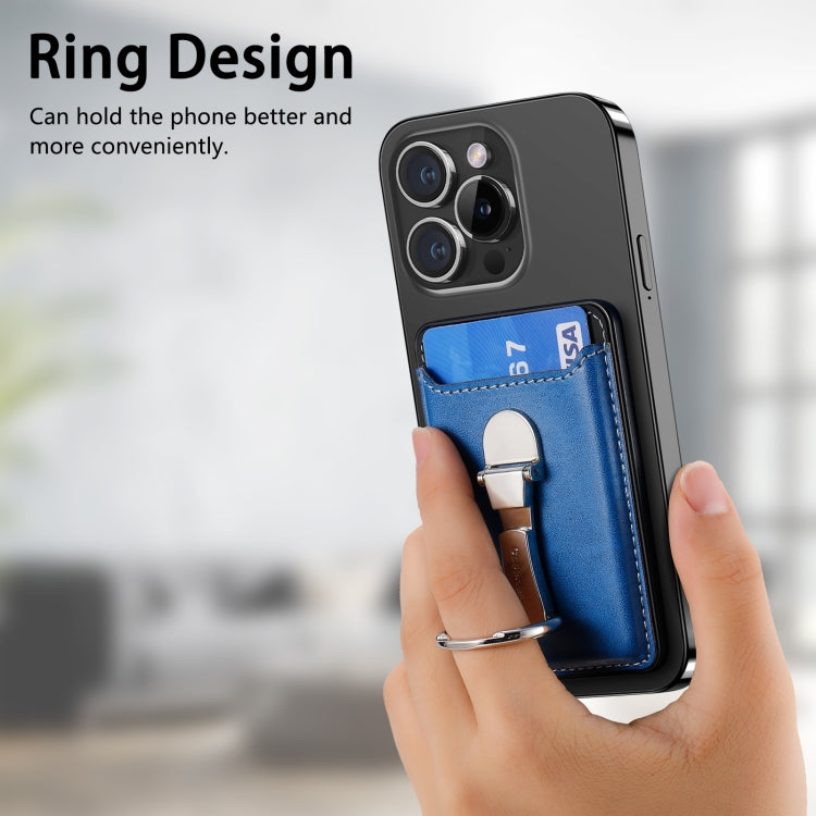 Magsafe Folding Ring Phone Card Bag Case for iPhone 15 / iPhone 14 / iPhone 13
