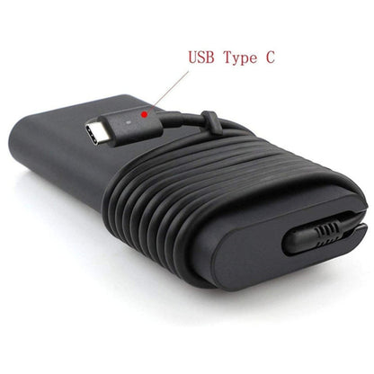 For Dell 5280 5480 5580 7390 7370 65W TYPE-C USB-C Thunderbolt 3 Power Adapter Charger, UK Plug, EU Plug, AU Plug, US Plug