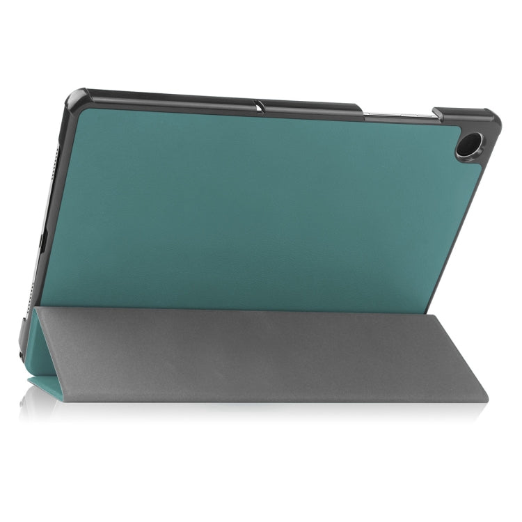 ENKAY Tri-fold Custer Texture Leather Smart Tablet Case, For Samsung Galaxy Tab A11+ / A9+, For Samsung Galaxy Tab A11 / A9