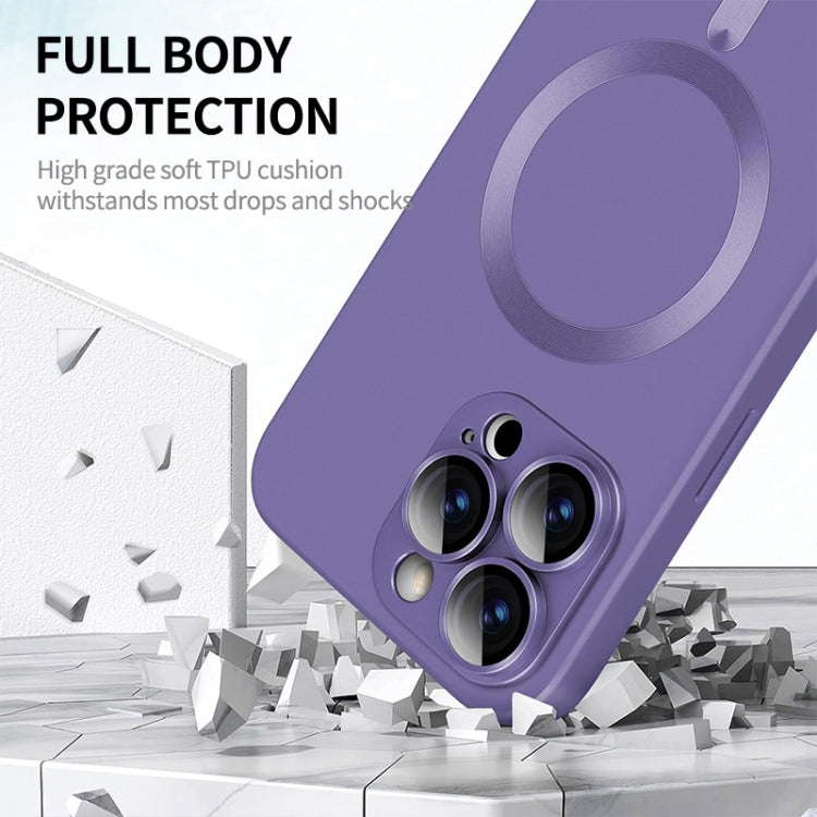 ENKAY MagSafe Matte TPU Phone Case with Lens Film & Screen Glass Film, For iPhone 15 Pro Max, For iPhone 15 Pro, For iPhone 15 Plus, For iPhone 15, For iPhone 14 Plus, For iPhone 14, For iPhone 14 Pro, For iPhone 14 Pro Max