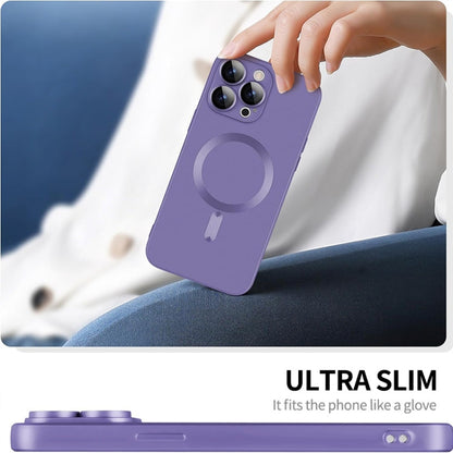 ENKAY MagSafe Matte TPU Phone Case with Lens Film & Screen Glass Film, For iPhone 15 Pro Max, For iPhone 15 Pro, For iPhone 15 Plus, For iPhone 15, For iPhone 14 Plus, For iPhone 14, For iPhone 14 Pro, For iPhone 14 Pro Max