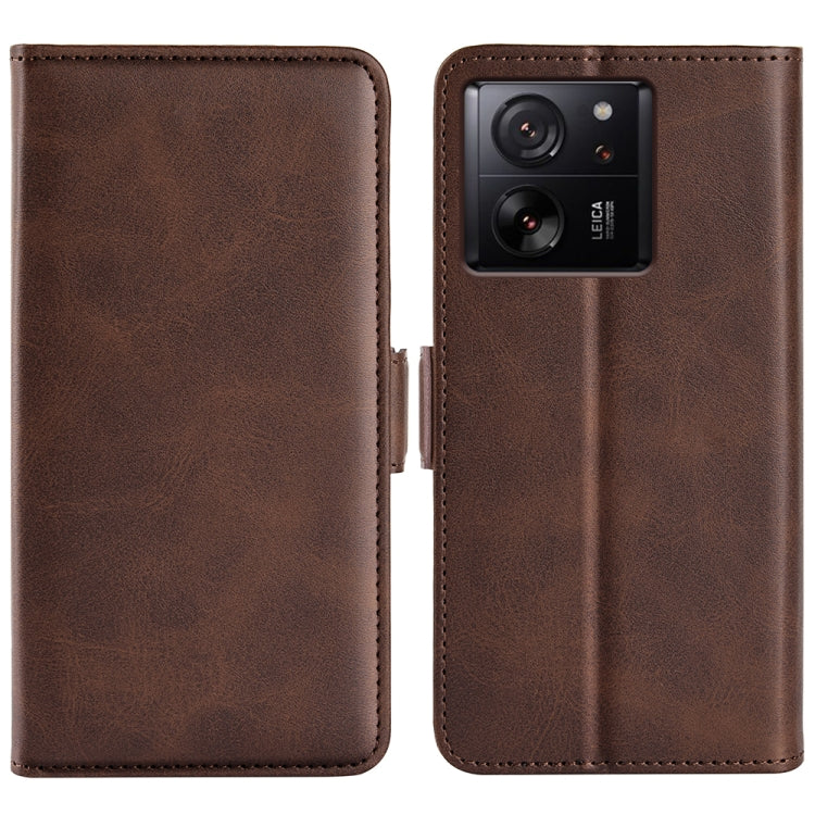 Dual-side Magnetic Buckle Horizontal Flip Leather Phone Case, For Xiaomi Redmi Note 13 Pro 5G, For Xiaomi 13T, For Redmi Note 17 Pro Max 5G Global 163mm, For Redmi A7 Pro 171mm / Poco C85x 5G, For Redmi Turbo 5 Max / Poco X8 Pro Max                    ...