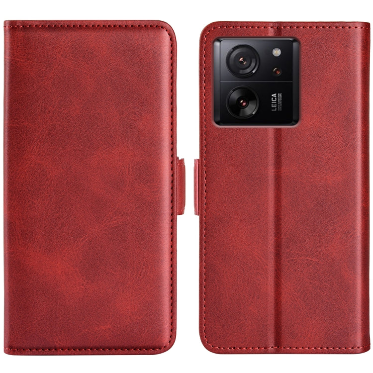 Dual-side Magnetic Buckle Horizontal Flip Leather Phone Case, For Xiaomi Redmi Note 13 Pro 5G, For Xiaomi 13T, For Redmi Note 17 Pro Max 5G Global 163mm, For Redmi A7 Pro 171mm / Poco C85x 5G, For Redmi Turbo 5 Max / Poco X8 Pro Max                    ...