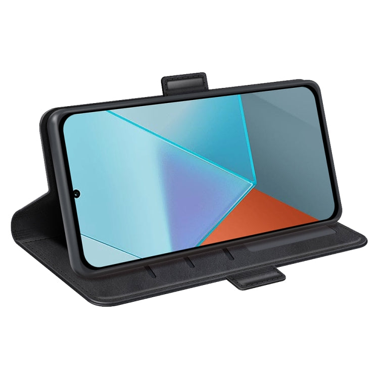 Dual-side Magnetic Buckle Horizontal Flip Leather Phone Case, For Xiaomi Redmi Note 13 Pro 5G, For Xiaomi 13T, For Redmi Note 17 Pro Max 5G Global 163mm, For Redmi A7 Pro 171mm / Poco C85x 5G, For Redmi Turbo 5 Max / Poco X8 Pro Max                    ...
