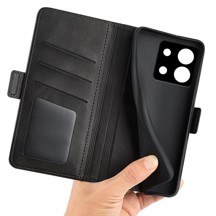 Dual-side Magnetic Buckle Horizontal Flip Leather Phone Case, For Xiaomi Redmi Note 13 Pro 5G, For Xiaomi 13T, For Redmi Note 17 Pro Max 5G Global 163mm, For Redmi A7 Pro 171mm / Poco C85x 5G, For Redmi Turbo 5 Max / Poco X8 Pro Max                    ...