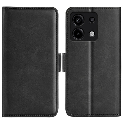 Dual-side Magnetic Buckle Horizontal Flip Leather Phone Case, For Xiaomi Redmi Note 13 Pro 5G, For Xiaomi 13T, For Redmi Note 17 Pro Max 5G Global 163mm, For Redmi A7 Pro 171mm / Poco C85x 5G, For Redmi Turbo 5 Max / Poco X8 Pro Max                    ...