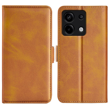 Dual-side Magnetic Buckle Horizontal Flip Leather Phone Case, For Xiaomi Redmi Note 13 Pro 5G, For Xiaomi 13T, For Redmi Note 17 Pro Max 5G Global 163mm, For Redmi A7 Pro 171mm / Poco C85x 5G, For Redmi Turbo 5 Max / Poco X8 Pro Max                    ...