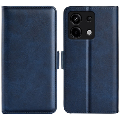 Dual-side Magnetic Buckle Horizontal Flip Leather Phone Case, For Xiaomi Redmi Note 13 Pro 5G, For Xiaomi 13T, For Redmi Note 17 Pro Max 5G Global 163mm, For Redmi A7 Pro 171mm / Poco C85x 5G, For Redmi Turbo 5 Max / Poco X8 Pro Max                    ...