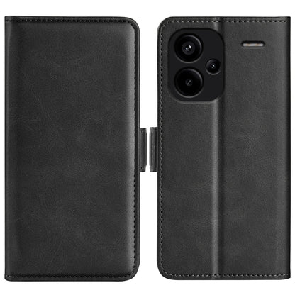 Dual-side Magnetic Buckle Horizontal Flip Leather Phone Case, For Xiaomi Redmi Note 14 Pro+, For Xiaomi Redmi Note 14 Pro 5G, For Xiaomi 14T Pro, For Xiaomi 14T, For Xiaomi Redmi 14C 4G, For Xiaomi Redmi K70 Ultra, For Xiaomi Redmi Note 13R 5G         ...