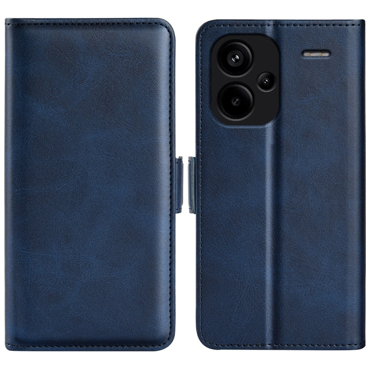 Dual-side Magnetic Buckle Horizontal Flip Leather Phone Case, For Xiaomi Redmi Note 14 Pro+, For Xiaomi Redmi Note 14 Pro 5G, For Xiaomi 14T Pro, For Xiaomi 14T, For Xiaomi Redmi 14C 4G, For Xiaomi Redmi K70 Ultra, For Xiaomi Redmi Note 13R 5G         ...