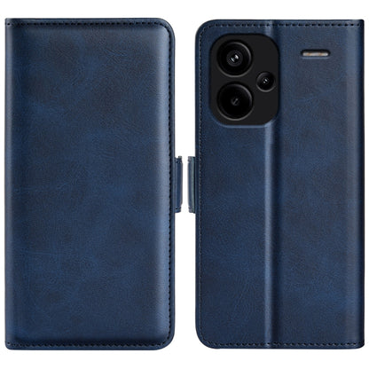Dual-side Magnetic Buckle Horizontal Flip Leather Phone Case, For Xiaomi Redmi Note 14 Pro+, For Xiaomi Redmi Note 14 Pro 5G, For Xiaomi 14T Pro, For Xiaomi 14T, For Xiaomi Redmi 14C 4G, For Xiaomi Redmi K70 Ultra, For Xiaomi Redmi Note 13R 5G         ...