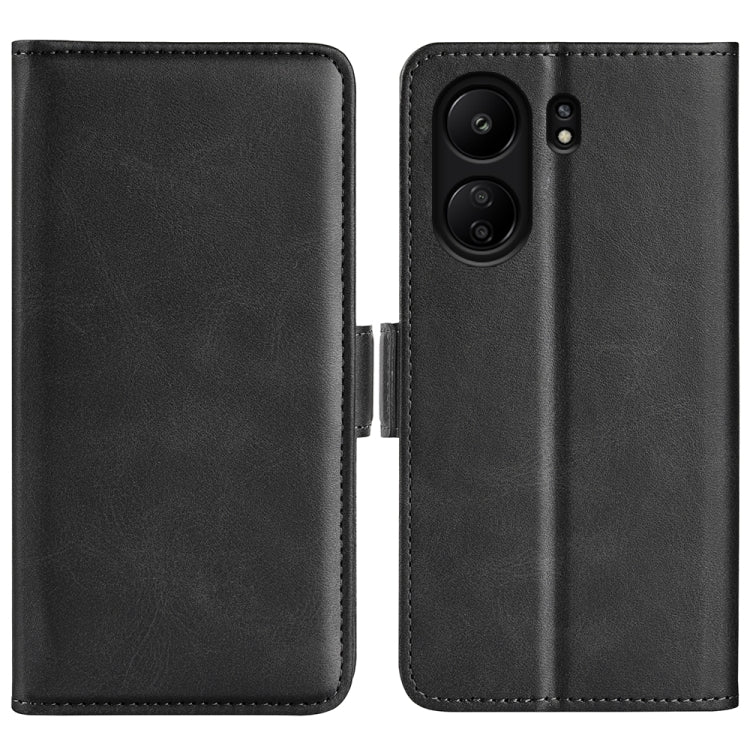 Dual-side Magnetic Buckle Horizontal Flip Leather Phone Case, For Xiaomi Redmi Note 14 Pro+, For Xiaomi Redmi Note 14 Pro 5G, For Xiaomi 14T Pro, For Xiaomi 14T, For Xiaomi Redmi 14C 4G, For Xiaomi Redmi K70 Ultra, For Xiaomi Redmi Note 13R 5G         ...