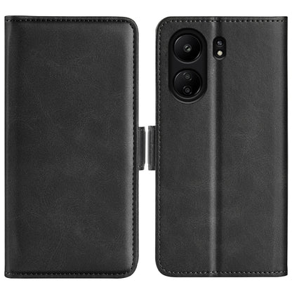 Dual-side Magnetic Buckle Horizontal Flip Leather Phone Case, For Xiaomi Redmi Note 14 Pro+, For Xiaomi Redmi Note 14 Pro 5G, For Xiaomi 14T Pro, For Xiaomi 14T, For Xiaomi Redmi 14C 4G, For Xiaomi Redmi K70 Ultra, For Xiaomi Redmi Note 13R 5G         ...