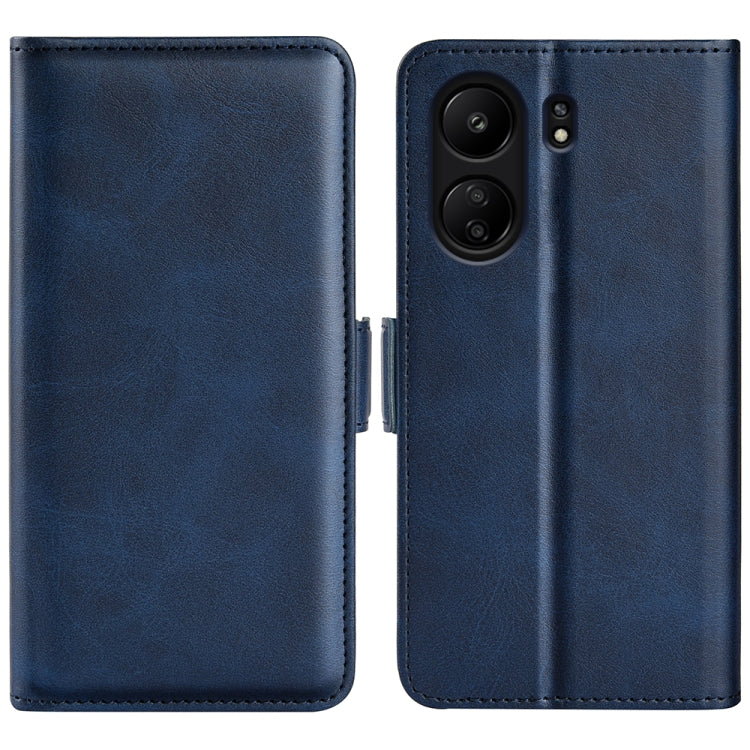 Dual-side Magnetic Buckle Horizontal Flip Leather Phone Case, For Xiaomi Redmi Note 14 Pro+, For Xiaomi Redmi Note 14 Pro 5G, For Xiaomi 14T Pro, For Xiaomi 14T, For Xiaomi Redmi 14C 4G, For Xiaomi Redmi K70 Ultra, For Xiaomi Redmi Note 13R 5G         ...