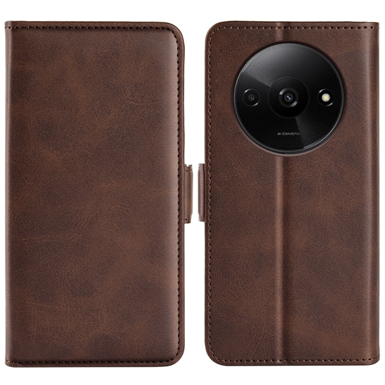 Dual-side Magnetic Buckle Horizontal Flip Leather Phone Case, For Xiaomi Redmi Note 14 Pro+, For Xiaomi Redmi Note 14 Pro 5G, For Xiaomi 14T Pro, For Xiaomi 14T, For Xiaomi Redmi 14C 4G, For Xiaomi Redmi K70 Ultra, For Xiaomi Redmi Note 13R 5G         ...