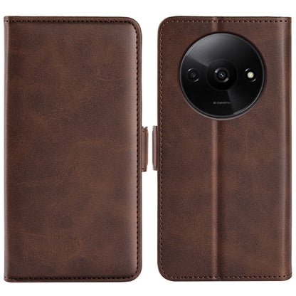 Dual-side Magnetic Buckle Horizontal Flip Leather Phone Case, For Xiaomi Redmi Note 14 Pro+, For Xiaomi Redmi Note 14 Pro 5G, For Xiaomi 14T Pro, For Xiaomi 14T, For Xiaomi Redmi 14C 4G, For Xiaomi Redmi K70 Ultra, For Xiaomi Redmi Note 13R 5G         ...