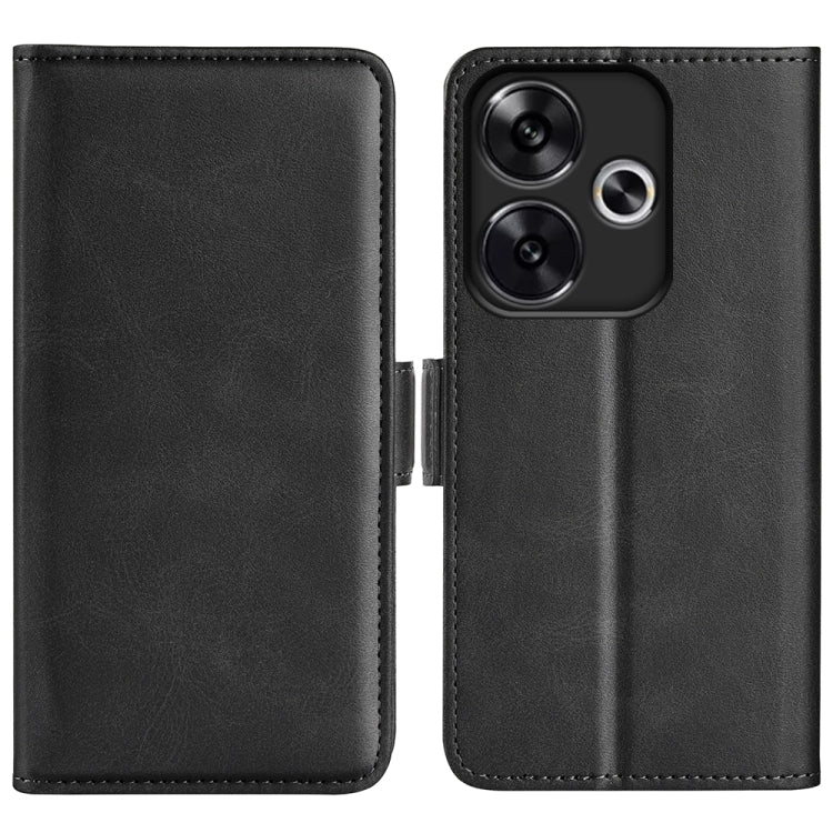 Dual-side Magnetic Buckle Horizontal Flip Leather Phone Case, For Xiaomi Redmi Note 14 Pro+, For Xiaomi Redmi Note 14 Pro 5G, For Xiaomi 14T Pro, For Xiaomi 14T, For Xiaomi Redmi 14C 4G, For Xiaomi Redmi K70 Ultra, For Xiaomi Redmi Note 13R 5G         ...