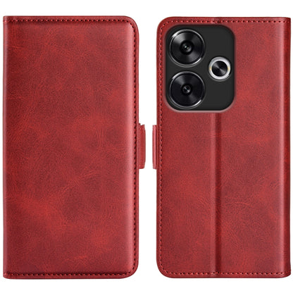 Dual-side Magnetic Buckle Horizontal Flip Leather Phone Case, For Xiaomi Redmi Note 14 Pro+, For Xiaomi Redmi Note 14 Pro 5G, For Xiaomi 14T Pro, For Xiaomi 14T, For Xiaomi Redmi 14C 4G, For Xiaomi Redmi K70 Ultra, For Xiaomi Redmi Note 13R 5G         ...