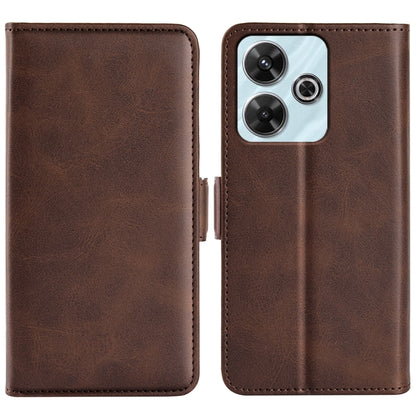 Dual-side Magnetic Buckle Horizontal Flip Leather Phone Case, For Xiaomi Redmi Note 14 Pro+, For Xiaomi Redmi Note 14 Pro 5G, For Xiaomi 14T Pro, For Xiaomi 14T, For Xiaomi Redmi 14C 4G, For Xiaomi Redmi K70 Ultra, For Xiaomi Redmi Note 13R 5G         ...