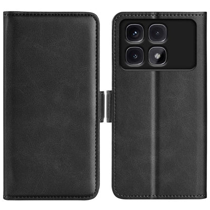 Dual-side Magnetic Buckle Horizontal Flip Leather Phone Case, For Xiaomi Redmi Note 14 Pro+, For Xiaomi Redmi Note 14 Pro 5G, For Xiaomi 14T Pro, For Xiaomi 14T, For Xiaomi Redmi 14C 4G, For Xiaomi Redmi K70 Ultra, For Xiaomi Redmi Note 13R 5G         ...