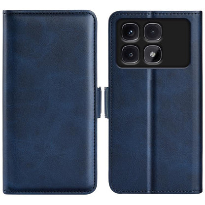 Dual-side Magnetic Buckle Horizontal Flip Leather Phone Case, For Xiaomi Redmi Note 14 Pro+, For Xiaomi Redmi Note 14 Pro 5G, For Xiaomi 14T Pro, For Xiaomi 14T, For Xiaomi Redmi 14C 4G, For Xiaomi Redmi K70 Ultra, For Xiaomi Redmi Note 13R 5G         ...
