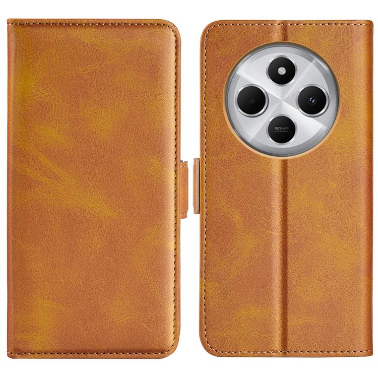 Dual-side Magnetic Buckle Horizontal Flip Leather Phone Case, For Xiaomi Redmi Note 14 Pro+, For Xiaomi Redmi Note 14 Pro 5G, For Xiaomi 14T Pro, For Xiaomi 14T, For Xiaomi Redmi 14C 4G, For Xiaomi Redmi K70 Ultra, For Xiaomi Redmi Note 13R 5G         ...