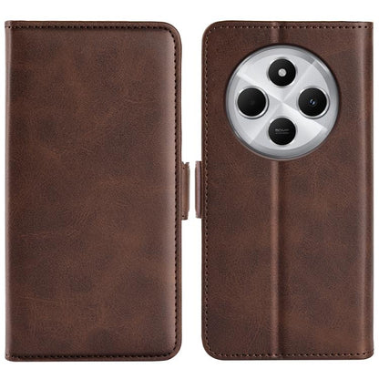 Dual-side Magnetic Buckle Horizontal Flip Leather Phone Case, For Xiaomi Redmi Note 14 Pro+, For Xiaomi Redmi Note 14 Pro 5G, For Xiaomi 14T Pro, For Xiaomi 14T, For Xiaomi Redmi 14C 4G, For Xiaomi Redmi K70 Ultra, For Xiaomi Redmi Note 13R 5G         ...
