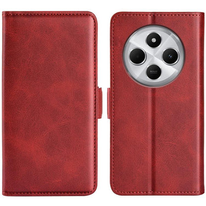 Dual-side Magnetic Buckle Horizontal Flip Leather Phone Case, For Xiaomi Redmi Note 14 Pro+, For Xiaomi Redmi Note 14 Pro 5G, For Xiaomi 14T Pro, For Xiaomi 14T, For Xiaomi Redmi 14C 4G, For Xiaomi Redmi K70 Ultra, For Xiaomi Redmi Note 13R 5G         ...