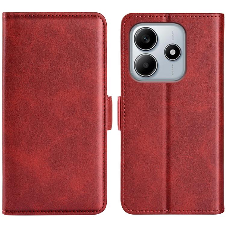 Dual-side Magnetic Buckle Horizontal Flip Leather Phone Case, For Xiaomi 15 Pro, For Xiaomi 15, For Xiaomi Redmi Note 14 5G, For Xiaomi Redmi Note 14 Pro+, For Xiaomi Redmi Note 14 Pro 5G, For Xiaomi 14T Pro, For Xiaomi 14T, For Xiaomi Redmi 14C 4G    ...