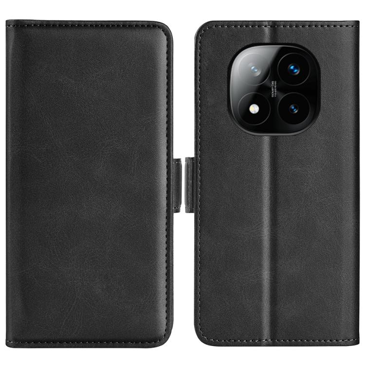 Dual-side Magnetic Buckle Horizontal Flip Leather Phone Case, For Xiaomi 15 Pro, For Xiaomi 15, For Xiaomi Redmi Note 14 5G, For Xiaomi Redmi Note 14 Pro+, For Xiaomi Redmi Note 14 Pro 5G, For Xiaomi 14T Pro, For Xiaomi 14T, For Xiaomi Redmi 14C 4G    ...