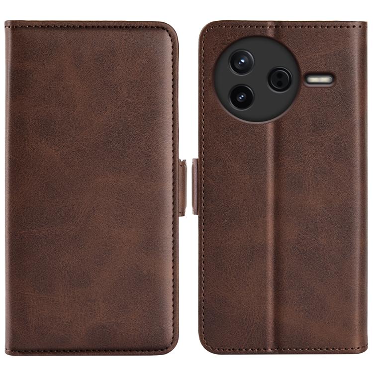 Dual-side Magnetic Buckle Horizontal Flip Leather Phone Case, For Redmi Turbo 5 Max / Poco X8 Pro Max, For Redmi Turbo 5 5G / Poco X8 Pro 5G, For Redmi Note 15 Pro+ Global 163.3mm, For Redmi Note 15 4G / 5G Global 164mm, For Xiaomi Poco F8 Ultra 5G    ...