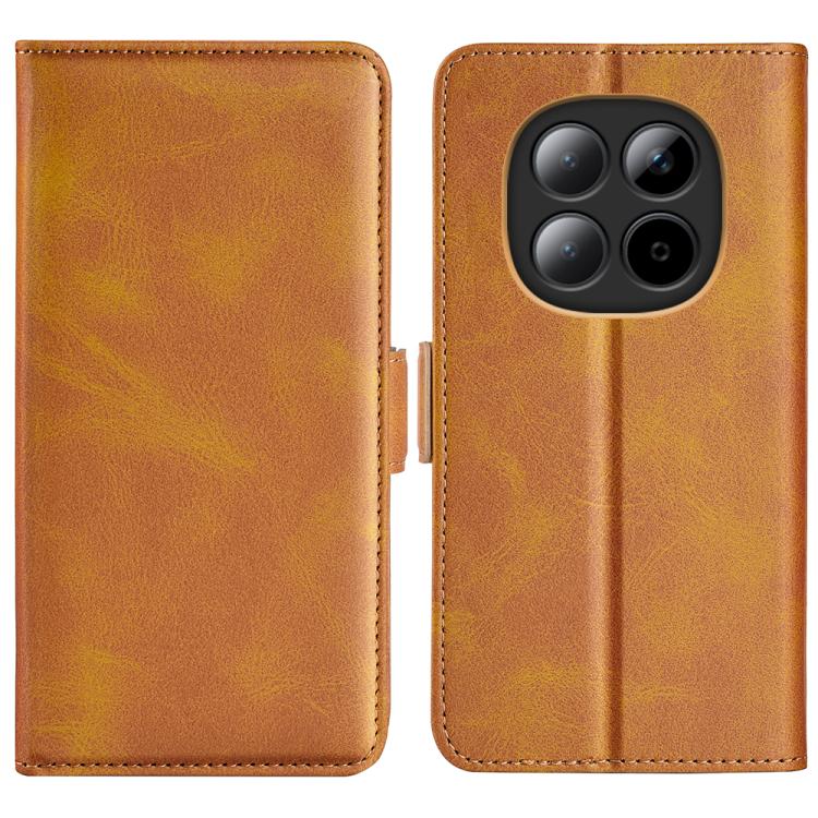 Dual-side Magnetic Buckle Horizontal Flip Leather Phone Case, For Redmi Turbo 5 Max / Poco X8 Pro Max, For Redmi Turbo 5 5G / Poco X8 Pro 5G, For Redmi Note 15 Pro+ Global 163.3mm, For Redmi Note 15 4G / 5G Global 164mm, For Xiaomi Poco F8 Ultra 5G    ...