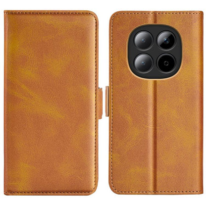 Dual-side Magnetic Buckle Horizontal Flip Leather Phone Case, For Redmi Turbo 5 Max / Poco X8 Pro Max, For Redmi Turbo 5 5G / Poco X8 Pro 5G, For Redmi Note 15 Pro+ Global 163.3mm, For Redmi Note 15 4G / 5G Global 164mm, For Xiaomi Poco F8 Ultra 5G    ...