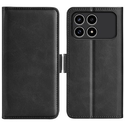 Dual-side Magnetic Buckle Horizontal Flip Leather Phone Case, For Redmi Turbo 5 Max / Poco X8 Pro Max, For Redmi Turbo 5 5G / Poco X8 Pro 5G, For Redmi Note 15 Pro+ Global 163.3mm, For Redmi Note 15 4G / 5G Global 164mm, For Xiaomi Poco F8 Ultra 5G    ...
