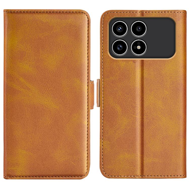 Dual-side Magnetic Buckle Horizontal Flip Leather Phone Case, For Redmi Turbo 5 Max / Poco X8 Pro Max, For Redmi Turbo 5 5G / Poco X8 Pro 5G, For Redmi Note 15 Pro+ Global 163.3mm, For Redmi Note 15 4G / 5G Global 164mm, For Xiaomi Poco F8 Ultra 5G    ...