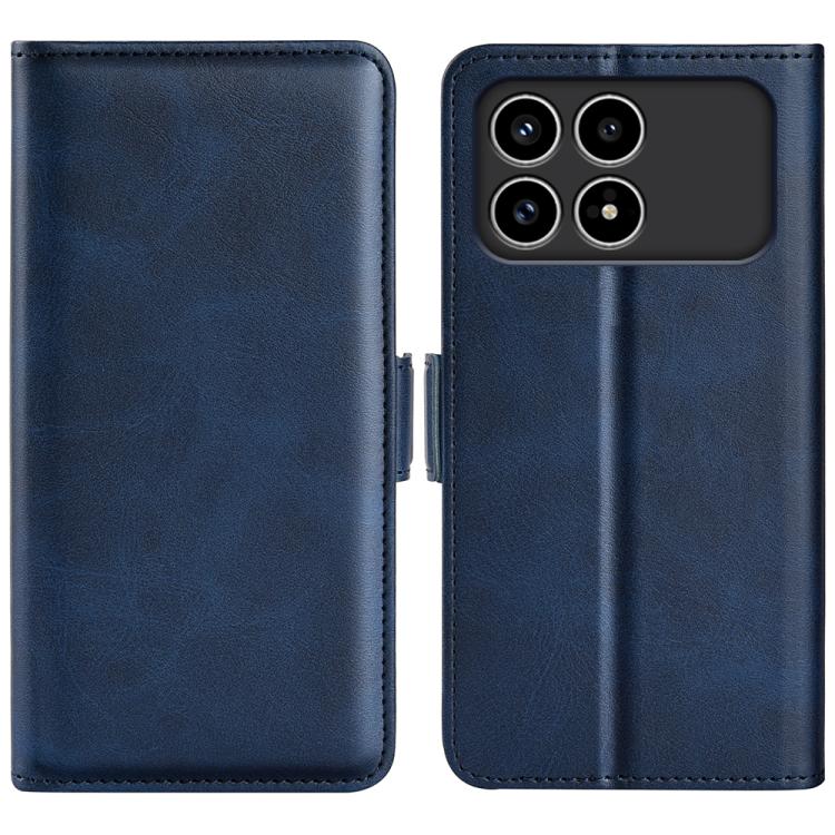 Dual-side Magnetic Buckle Horizontal Flip Leather Phone Case, For Redmi Turbo 5 Max / Poco X8 Pro Max, For Redmi Turbo 5 5G / Poco X8 Pro 5G, For Redmi Note 15 Pro+ Global 163.3mm, For Redmi Note 15 4G / 5G Global 164mm, For Xiaomi Poco F8 Ultra 5G    ...