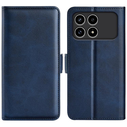 Dual-side Magnetic Buckle Horizontal Flip Leather Phone Case, For Redmi Turbo 5 Max / Poco X8 Pro Max, For Redmi Turbo 5 5G / Poco X8 Pro 5G, For Redmi Note 15 Pro+ Global 163.3mm, For Redmi Note 15 4G / 5G Global 164mm, For Xiaomi Poco F8 Ultra 5G    ...
