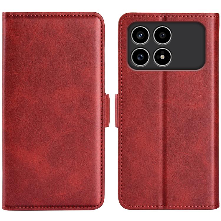 Dual-side Magnetic Buckle Horizontal Flip Leather Phone Case, For Redmi Turbo 5 Max / Poco X8 Pro Max, For Redmi Turbo 5 5G / Poco X8 Pro 5G, For Redmi Note 15 Pro+ Global 163.3mm, For Redmi Note 15 4G / 5G Global 164mm, For Xiaomi Poco F8 Ultra 5G    ...