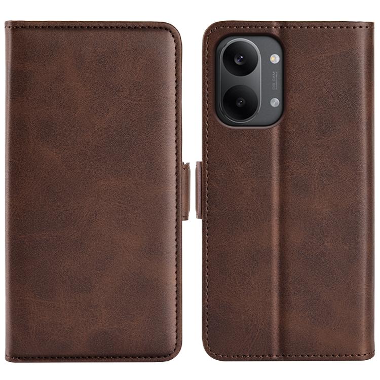 Dual-side Magnetic Buckle Horizontal Flip Leather Phone Case, For Redmi Turbo 5 Max / Poco X8 Pro Max, For Redmi Turbo 5 5G / Poco X8 Pro 5G, For Redmi Note 15 Pro+ Global 163.3mm, For Redmi Note 15 4G / 5G Global 164mm, For Xiaomi Poco F8 Ultra 5G    ...