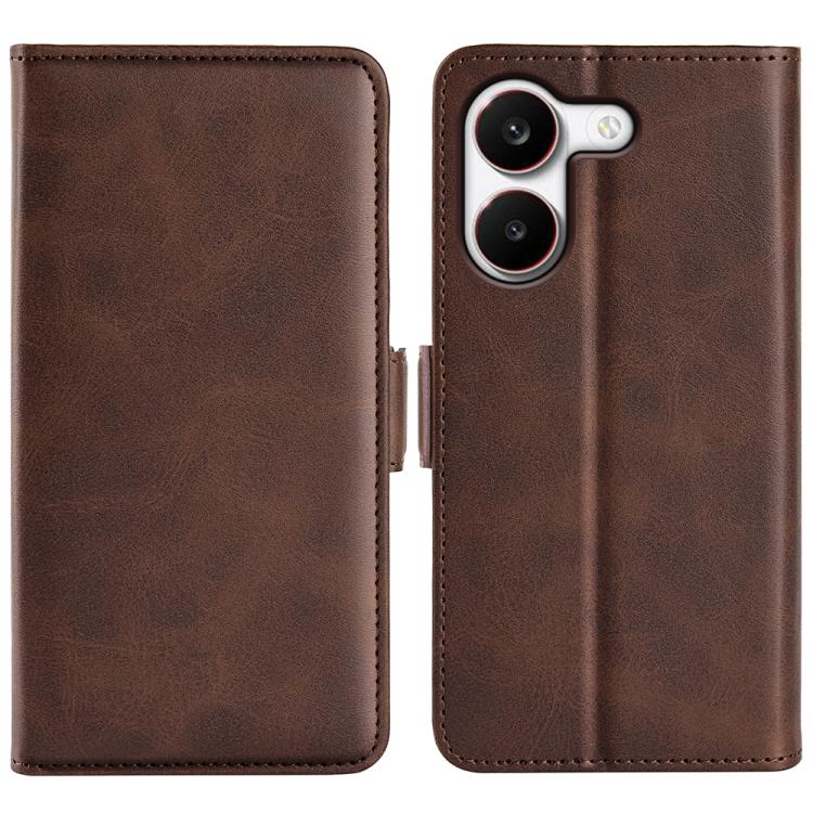 Dual-side Magnetic Buckle Horizontal Flip Leather Phone Case, For Redmi Turbo 5 Max / Poco X8 Pro Max, For Redmi Turbo 5 5G / Poco X8 Pro 5G, For Redmi Note 15 Pro+ Global 163.3mm, For Redmi Note 15 4G / 5G Global 164mm, For Xiaomi Poco F8 Ultra 5G    ...