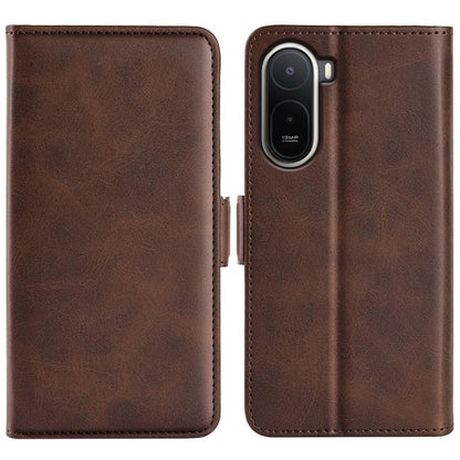 Dual-side Magnetic Buckle Horizontal Flip Leather Phone Case, For Xiaomi Redmi Note 14 Pro+, For Xiaomi Redmi Note 14 Pro 5G, For Xiaomi 14T Pro, For Xiaomi 14T, For Xiaomi Redmi 14C 4G, For Xiaomi Redmi K70 Ultra, For Xiaomi Redmi Note 13R 5G         ...