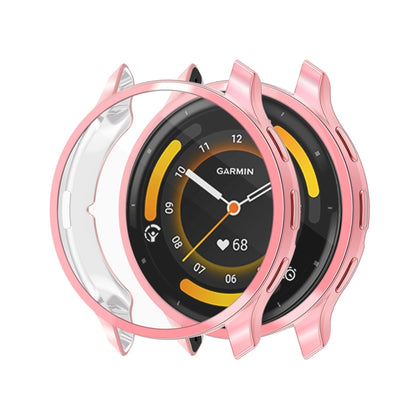 ENKAY Hat-Prince Full Coverage Electroplated TPU Watch Case with Screen Protection, For Garmin Venu 3S, For Garmin Venu 3