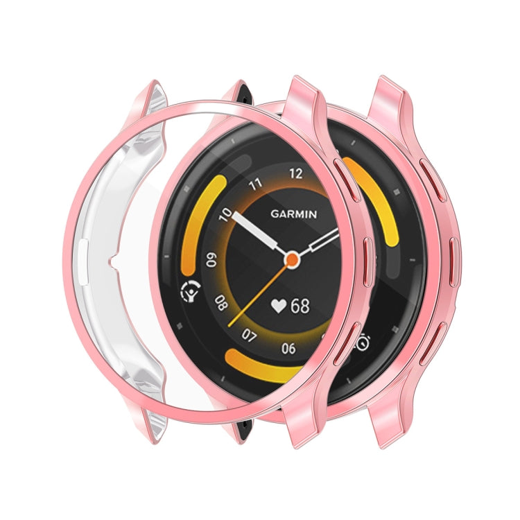 ENKAY Hat-Prince Full Coverage Electroplated TPU Watch Case with Screen Protection, For Garmin Venu 3S, For Garmin Venu 3