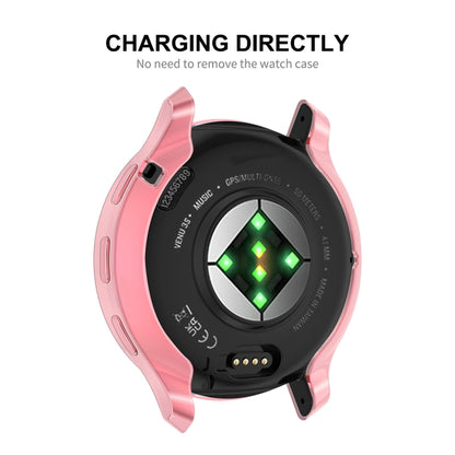 ENKAY Hat-Prince Full Coverage Electroplated TPU Watch Case with Screen Protection, For Garmin Venu 3S, For Garmin Venu 3
