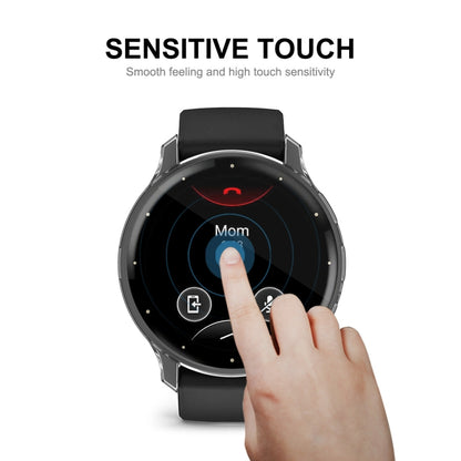 ENKAY Hat-Prince Full Coverage Transparent TPU Watch Case with Screen Protection, For Garmin Venu 3S, For Garmin Venu 3