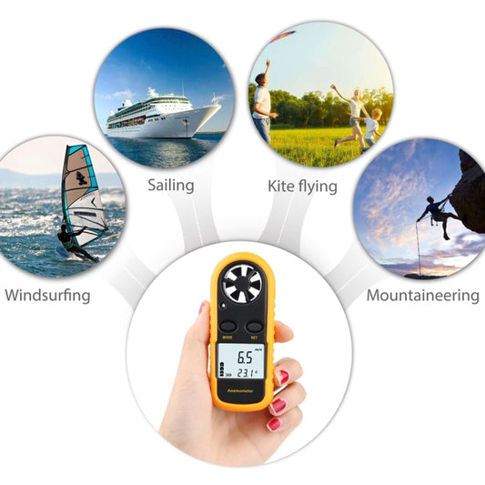 GM816 Anemometer, GM816 (Yellow)